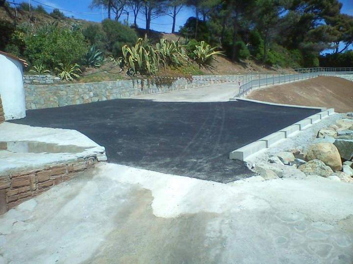 Travaux de goudronnage  Saint-Julien