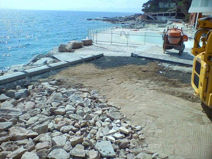 Modelage du terrain à Saint-Julien