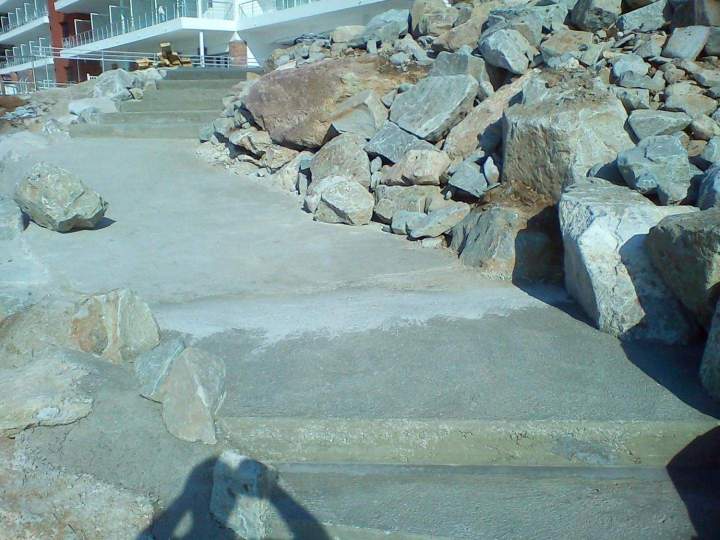 Préparation de terrain à Saint-Julien